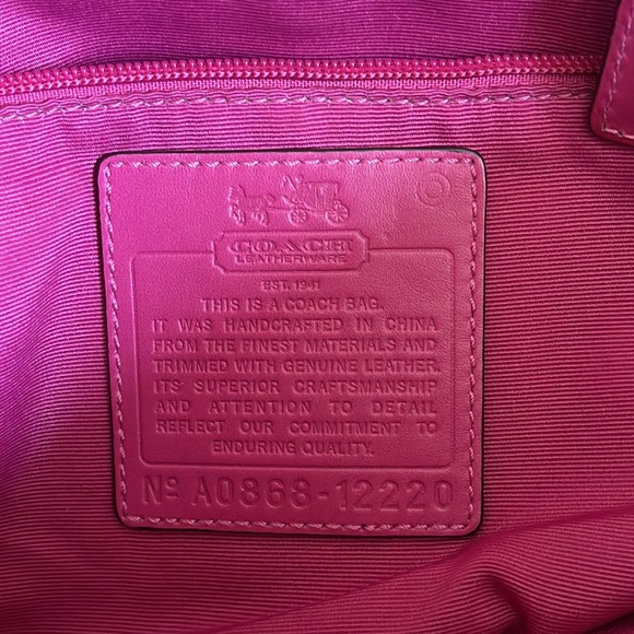 Coach 2000s Heritage Tattersall Tote - Picture 10 of 11